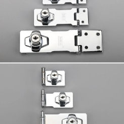 Household lock Punch-free With Lock Drawer Locks Letter Box Locker Double Door Cabinet Office Cabinet Security Combination Lock
