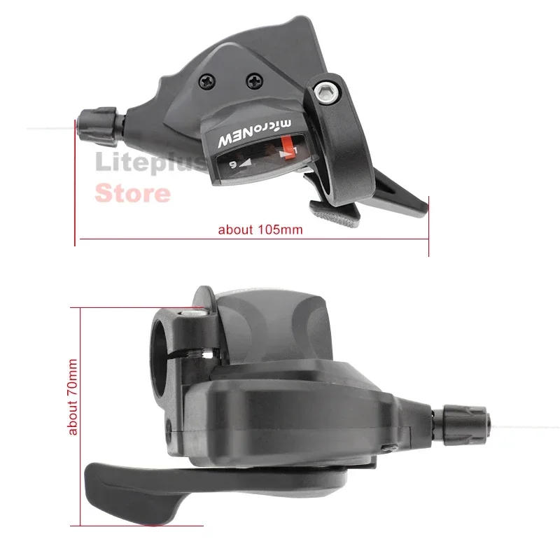 Description Picture 3 of itemMicroNEW Bicycle Derailleur 3x7 3x8 3x9 3x10 3x11 Speed MTB Front Rear Shift Lever Mountain Bike Shifter Cycling Parts