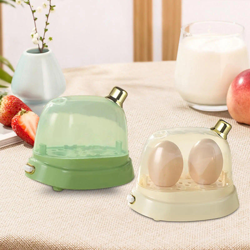 Description Picture 4 of itemEgg Poachers Egg Boiler US Plug Anti Slip Base Hard Boiled Steaming Boiled Egg Egg Steamer for Cooking Vegetables Office Home