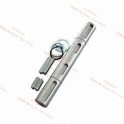 1pc NMRV worm gear reducer output shaft single double output shaft RV50 RV63 Worm Reducer