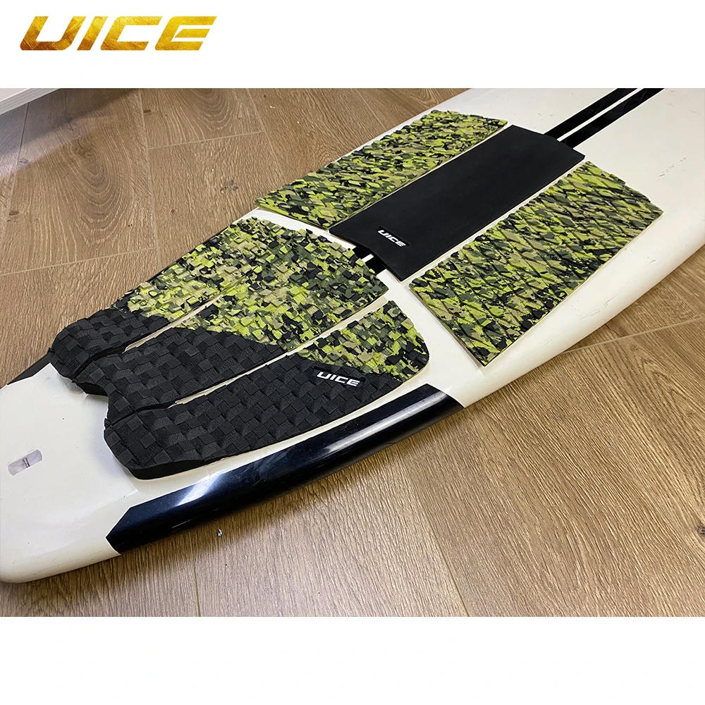 Description Picture 3 of itemSurf Pad Surfboard Traction Pad Grip Anti-slip Combination Pads Deck Tail EVA Front Tail Pads For Longboard Surfing Accessories