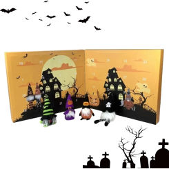 2024 Halloween Gnome Advent Calendar, Gnome Advent Calendar Halloween Countdown, Advent Calendar Table Decorations Holiday