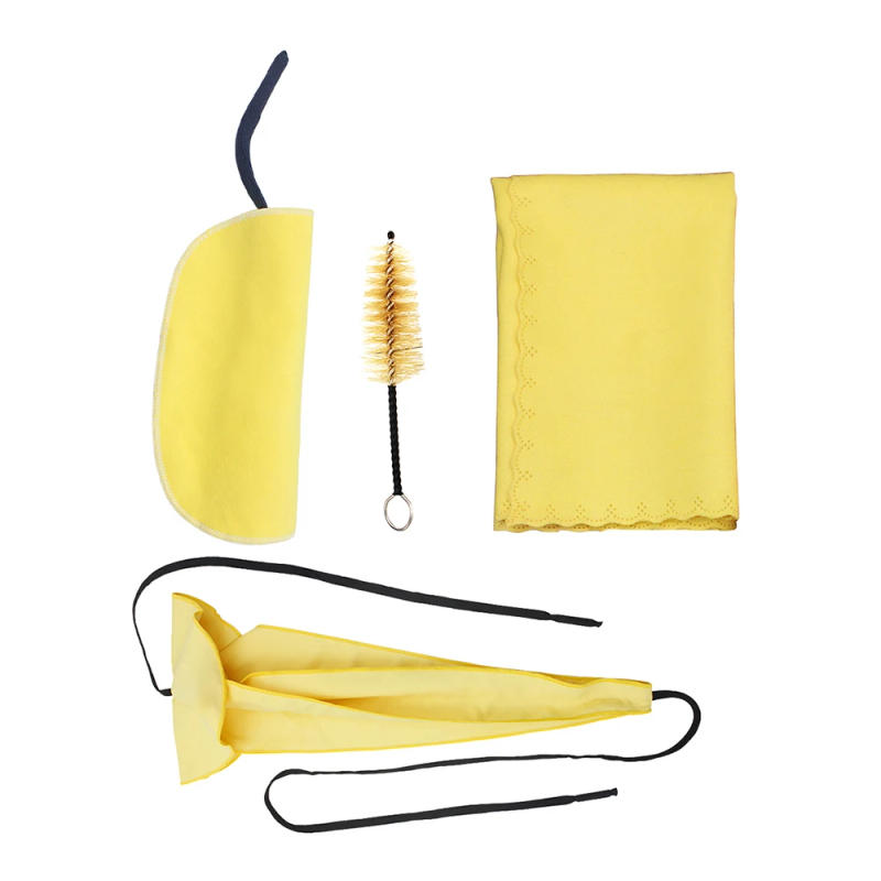 Description Picture 6 of itemSaxophone Sax Cleaning Care Kit 3pcs Cleaning Cloth + Mouthpiece Brush Musical Instrument Maintenance Tool