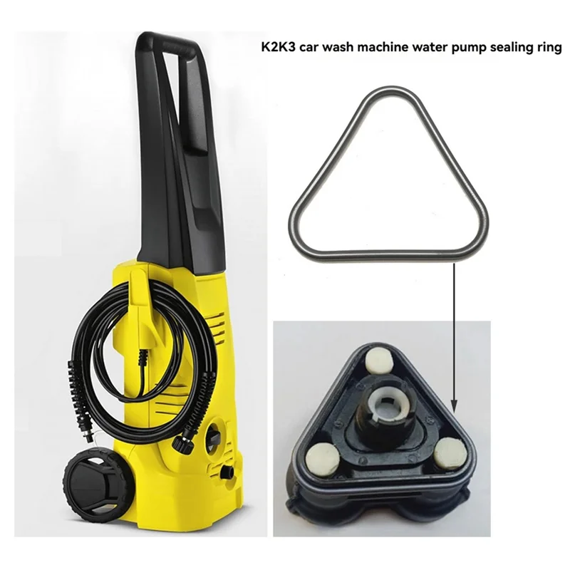 Description Picture 5 of itemA60P Water Pump For Karcher K2 K3 K4 K5 Pressure Washer Seal- Triangle Form Sealing Ring Gasket Part 9.081-422.0