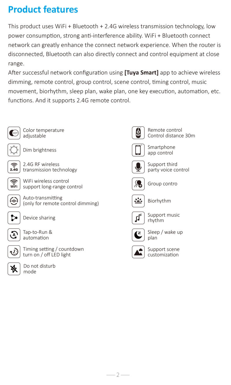 Description Picture 5 of itemMiboxer HW2 2IN1 HW5 5IN1 2.4GHz WiFi+RF Controller Large Current Max 30A For Single Color/Dual White/RGB/RGBW/RGB+CCT Led Strip