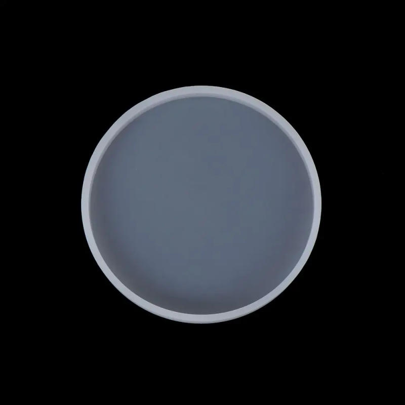 Description Picture 2 of itemTransparent Epoxy Resin Casting Molds Coaster Mold Round Silicone Jewelry Making Mould Pendant Agate DIY Craft Clay Fluid Arts