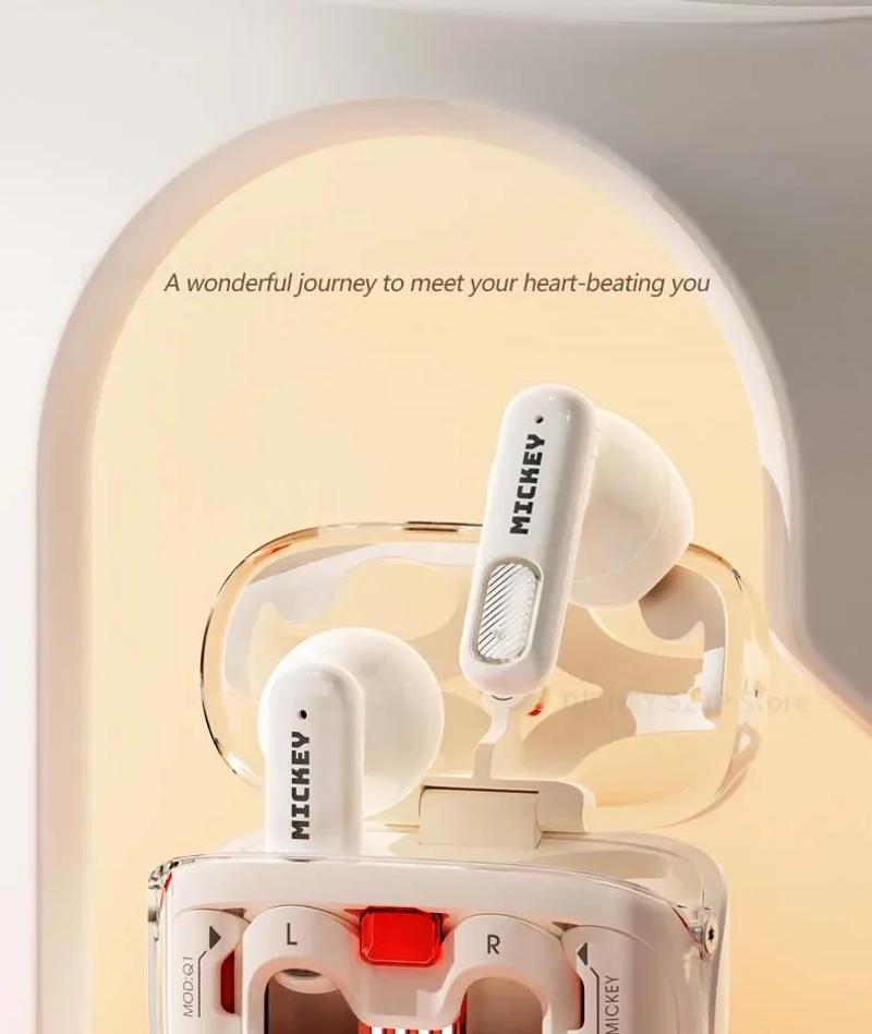 Description Picture 4 of itemDisney Earphones Bluetooth Wireless High Quality HIFI Stereo Earbuds in-ear Gaming Headset Noise Reduction Long Standby Q1