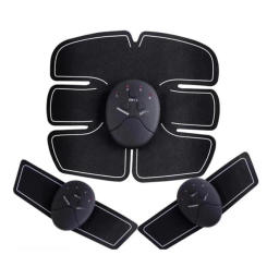 Factory price Power Fit Vibration Abdominal Muscle Trainer Body Slimming Machine Fat Burning Fitness Massage Loss Exercise Belt