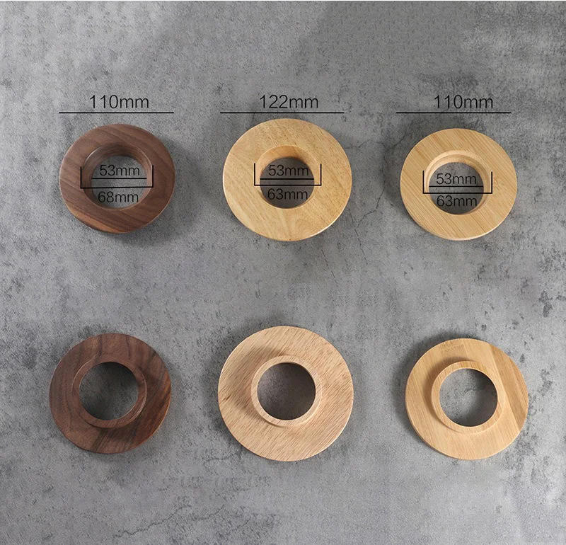 Description Picture 3 of itemCoffee Filter Stand Pour Over Filter Stand Cone Coffee Dripper Holder Rack Durable Wooden for Origami Coffee filter cup holder