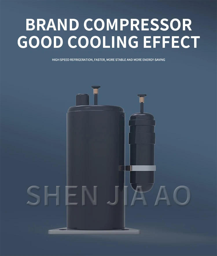 Description Picture 6 of item3L Mini Snow Ice Maker Shaver Machine Europe Slush Refrigerator Korea Snowflake Ice Shaving Cream Freezing Machine 220/110V 360W