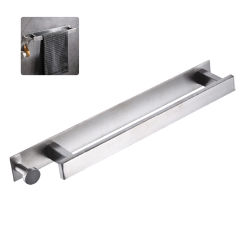 Bathroom Towel Bar Single Towel Bar Bath Towel Rack Contemporary Style Bath Accessories for Kitchen Bathroom Living Room Toilet
