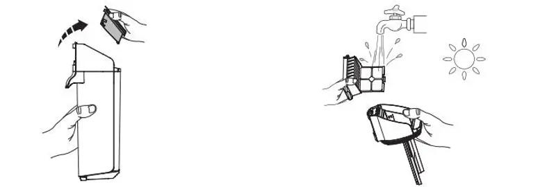 Description Picture 6 of itemOriginal Tineco Replacement Filter For FLOOR ONE S5/S5 PRO 2 Dirt Water Tank lid Wet Dry Vacuum Cleaner Accessories Part