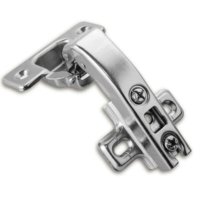 Description Picture 6 of item2Pcs Blind Corner 90 Degree Hydraulic Hinge Kitchen Cabinet Wardrobe Fold Concealed Angular Door Hinges Set Furniture Hardware