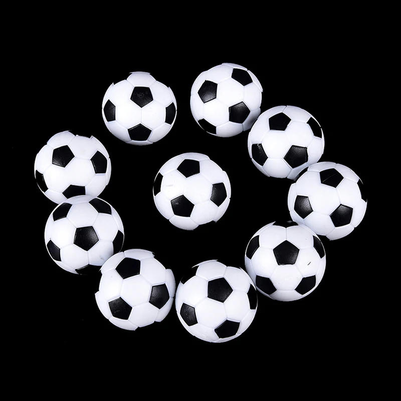 Description Picture 3 of item1Pcs 32mm Table Soccer Balls Replacement Football Game Mini Resin Tabletop Soccer Black And White Balls Indoor Party Boardgame