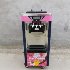 Electric Ice Cream Making Machine Soft Ice Cream Maker Professional Commercial Desktop Sundae Ice Cream Rolls 220v/110v