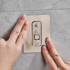 Shelf patch, Punch-free shelf patch for bathroom, Special kitchen and bathroom shelf with screws, Bathroom accessories