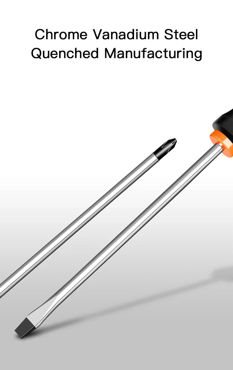 Description Picture 4 of itemAIRAJ 6-Piece Insulated Screwdriver Set Multifunctional Appliance Parts Repair Tool One Word Cross With Magnetizer and Storag