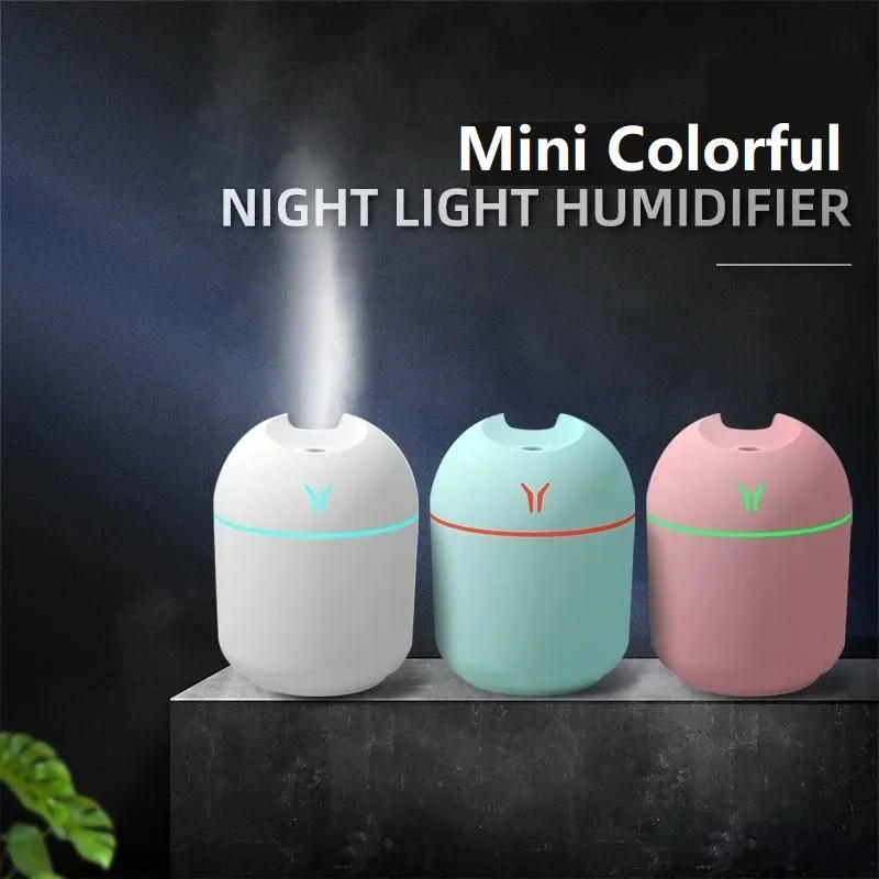 Description Picture 2 of item250ML USB Mini Air Humidifier Aroma Essential Oil Diffuser For Home Car Ultrasonic Mute Mist Maker Diffuser with LED Color Lamp