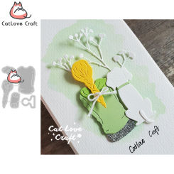 Catlove Backdrop Girl Metal Cutting Dies Scrapbooking Mold Stencil Die Cuts Card Making DIY Craft Embossing New Dies For 2023