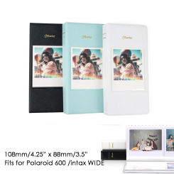 64 Pockets Photo Film Album Storage Book For 600 Film For Fujifilm Instax Wide 300 210 Film Storage Album