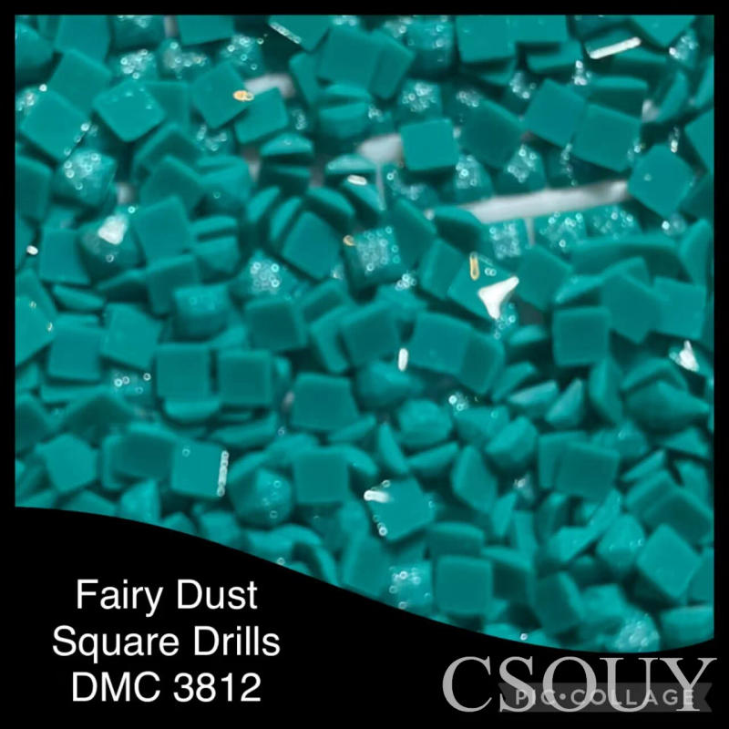 Description Picture 4 of item100% Fairy Dust Drills Full SquareDiy Diamond Painting Cross Stitch  Photo Custom Mystery Crystal Embroidery Mosaic Rhinestones