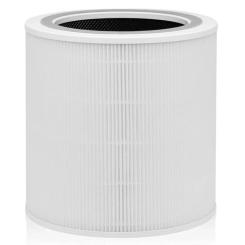 W8KC Replacement Air Purifier Filter Suitable for LEVOIT-Core 400S/400S-RF HEPA 360-Degree Activated Carbon Filtration