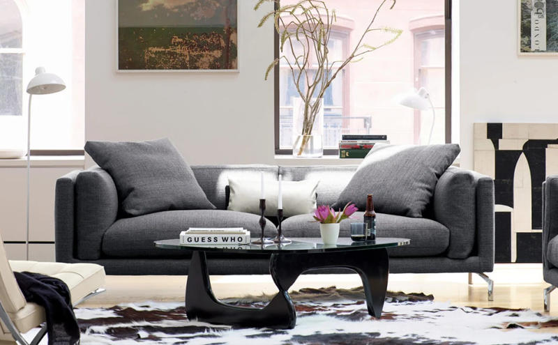 Description Picture 5 of itemTriangle Coffee Tables 0.8in Glass Table for Bedroom Bedside Table Living Room Office Furniture New Design Home Coffee Table