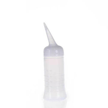 1Pcs120/160/260ml Hair Dye Comb Applicator Bottles Plastic Refillable Empty Hair Coloring Salon Bottle Hairdressing Styling Tool