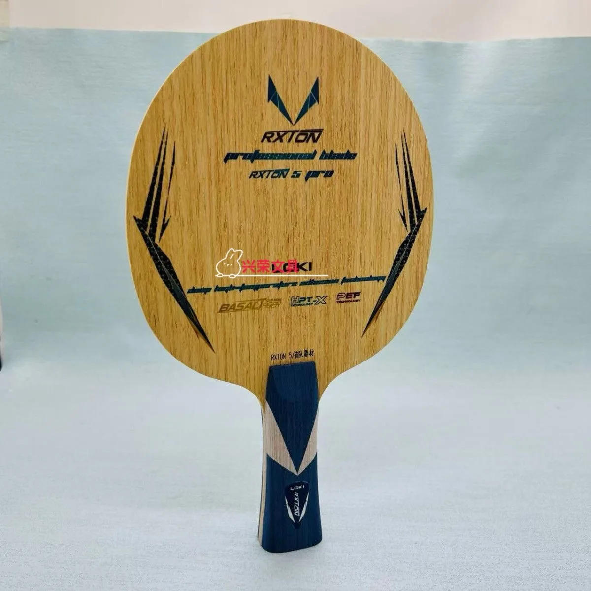Description Picture 6 of itemLOKI RXTON 5 Pro Province Table Tennis Blade Built-in Basalt Fiber Carbon 5 Wood 2 Carbon Ping Pong Racket Arc & Fast attack