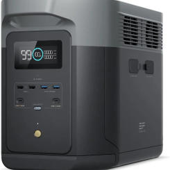 Portable Power Station 2 Max 2400W LFP Solar Generator Full Charge in 1 Hr 2048Wh Solar Powered Generator for Home Backup