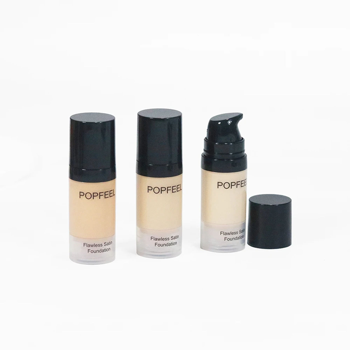 Description Picture 5 of itemPOPFEEL Lightweight Long-Lasting Foundation Liquid – 24-Hour Wear, Breathable Formula for Natural Bare Makeup Look.