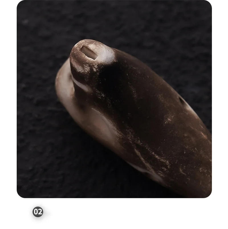 Description Picture 4 of itemTraditional 6 Hole Ceramic Ocarina C Tone Unbending Add Fun Colorful Music Lover Mini Ocarina With Lanyard For Child Beginner