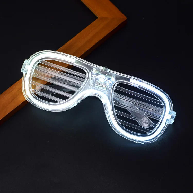 Description Picture 6 of itemLed Glasses Neon Party Flashing Glasses Luminous Light Glasses Bar Party Concert Props Fluorescent Glow Photo Props Supplies