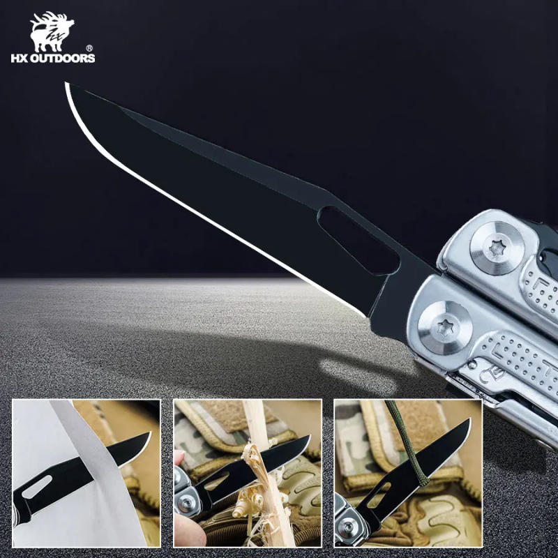 Description Picture 3 of itemHX OUTDOORS Eagle Multifuncional Pliers Camping Survival Multitool Folding Plier Scissors Screwdriver Bits Saw Hunting Gear