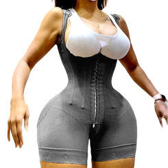 AfruliA Fajas Colombian Shapewear Jumpsuits Bodysuits Shapers Corset Waist Trainer Butt Lifter Full Body Shaper Control Panties