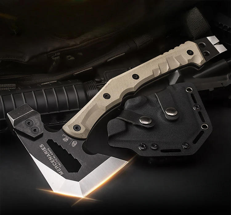 Description Picture 2 of itemStainless Steel Engineer Axe Camping Multi-functional Mountain Firewood Fire Axe Outdoor Self-defense Professional Hand Tools