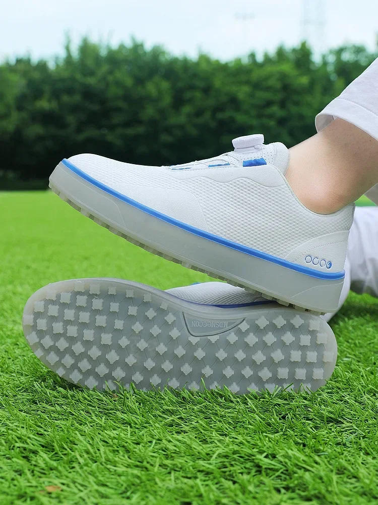 Description Picture 3 of itemMen Golf Shoes Professional Golf Shoes Luxury Golfers Wears Light Weight Walking Sneakers Male