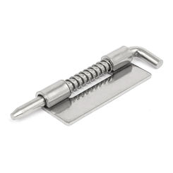 53/63/84/85/90/92mm Long 304 Stainless Steel Door Latch Sliding Lock Spring Loaded Barrel Bolt Latch Hasp Staple Gate Safe Lock
