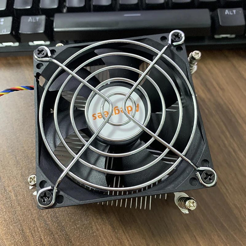 Description Picture 6 of item80MM CPU Air Cooler 4PIN PWM Cooling PC Radiator Fan for Intel 2011 X79 X99 CPU Fan Ventilador