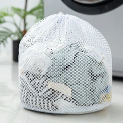 Drawstring Mesh Underwear Washing Bags Net Washing Machine Bag Laundry Basket Organizer Large Capacity Dirty Clothes Laundry Bag