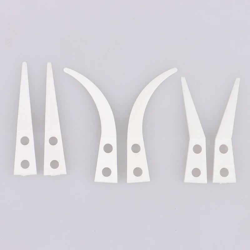 Description Picture 4 of item2pcs For Industry Insulated Straight Curved Tip Anti-static Ceramic Tweezers Electronic Industrial Ceramic Tweezers
