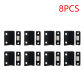 8PCS Black