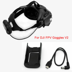 30cm Power Charging Cables Battery Case Sets For DJI FPV Combo Goggles V2 Glasses Charging Cables Drone Accessories Dropshipping