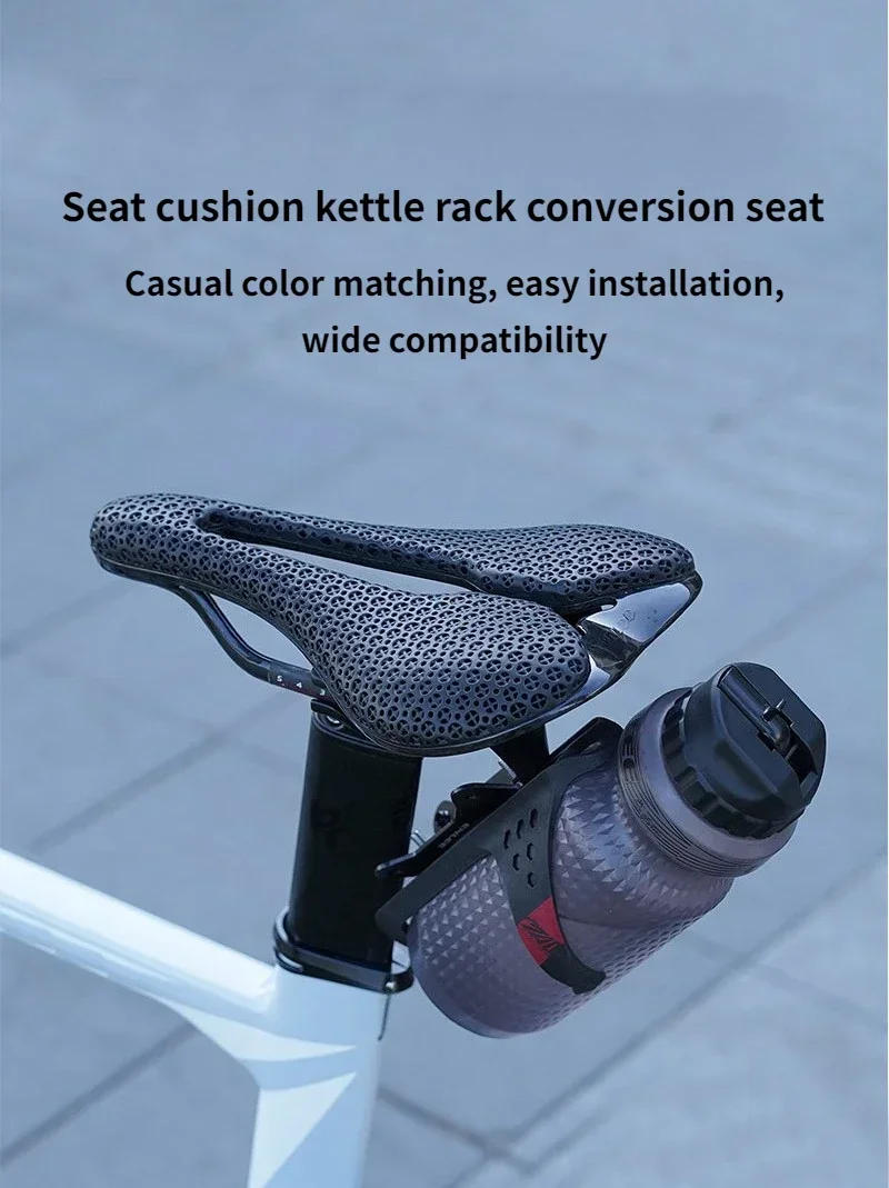 Description Picture 2 of itemAluminum Alloy Mountain Road Bike Water Bottle Saddle Conversion Seat Bicycle Water Bottle Cage Extension Bracket Bicycle Stand