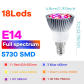 E14 Red Blue 18W