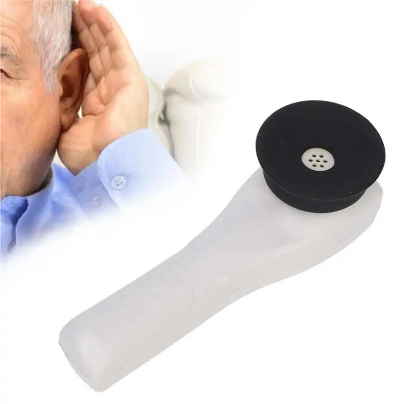 Description Picture 2 of itemReadable Screen Audiometer Aerial Conduction LCD Screen Portable Handheld Hearing Test Machine Elderly Kid Health Care Ear Clean