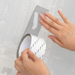 Window Screen Repair Tape Self Adhesive Mesh Tape Net Door Fix Patch Anti Insect Mosquito Mesh Broken Holes Repairing