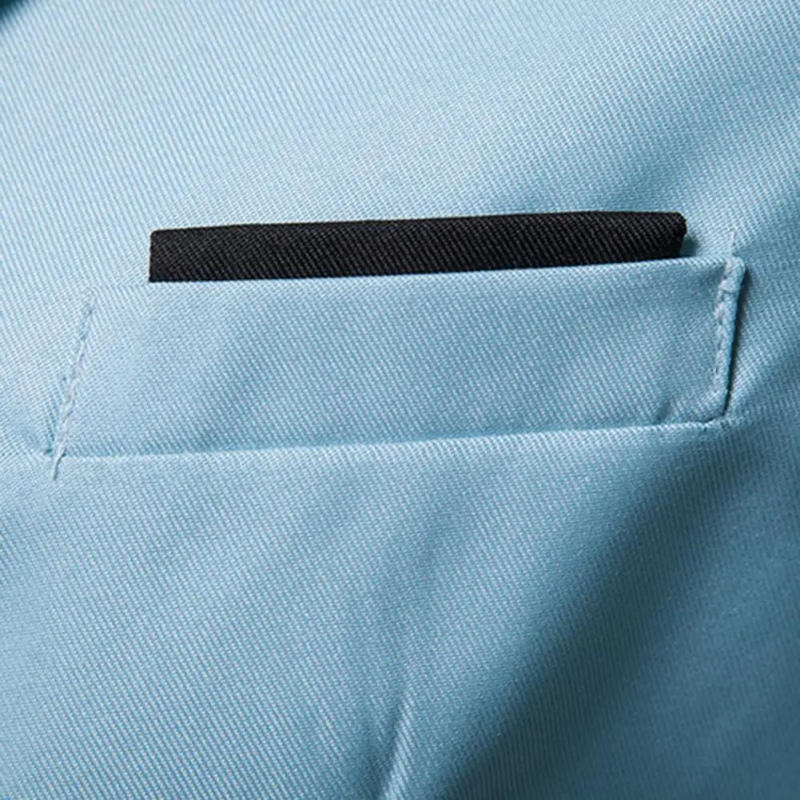 Description Picture 5 of itemSuit Coat Casual Pockets Lapel Suit Coat Autumn Winter Suit Jacket  Handsome Pockets Blazer for Daily Wear