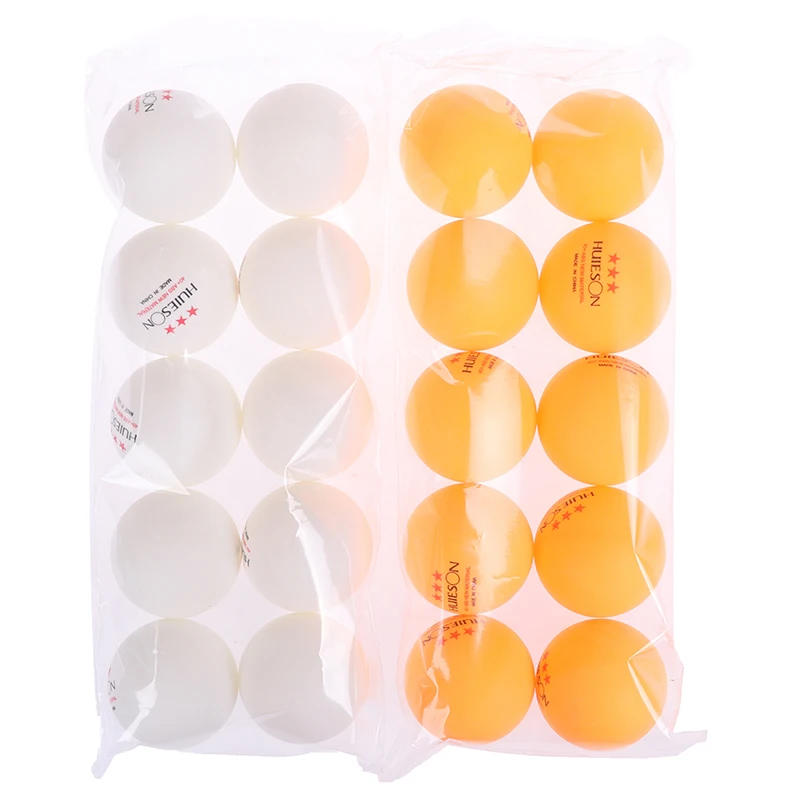 Description Picture 4 of item10pcs Table Tennis Ball 40+mm Diameter 2.8g 3 Star ABS Plastic Ping Pong Balls