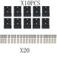 10PCS BLACK